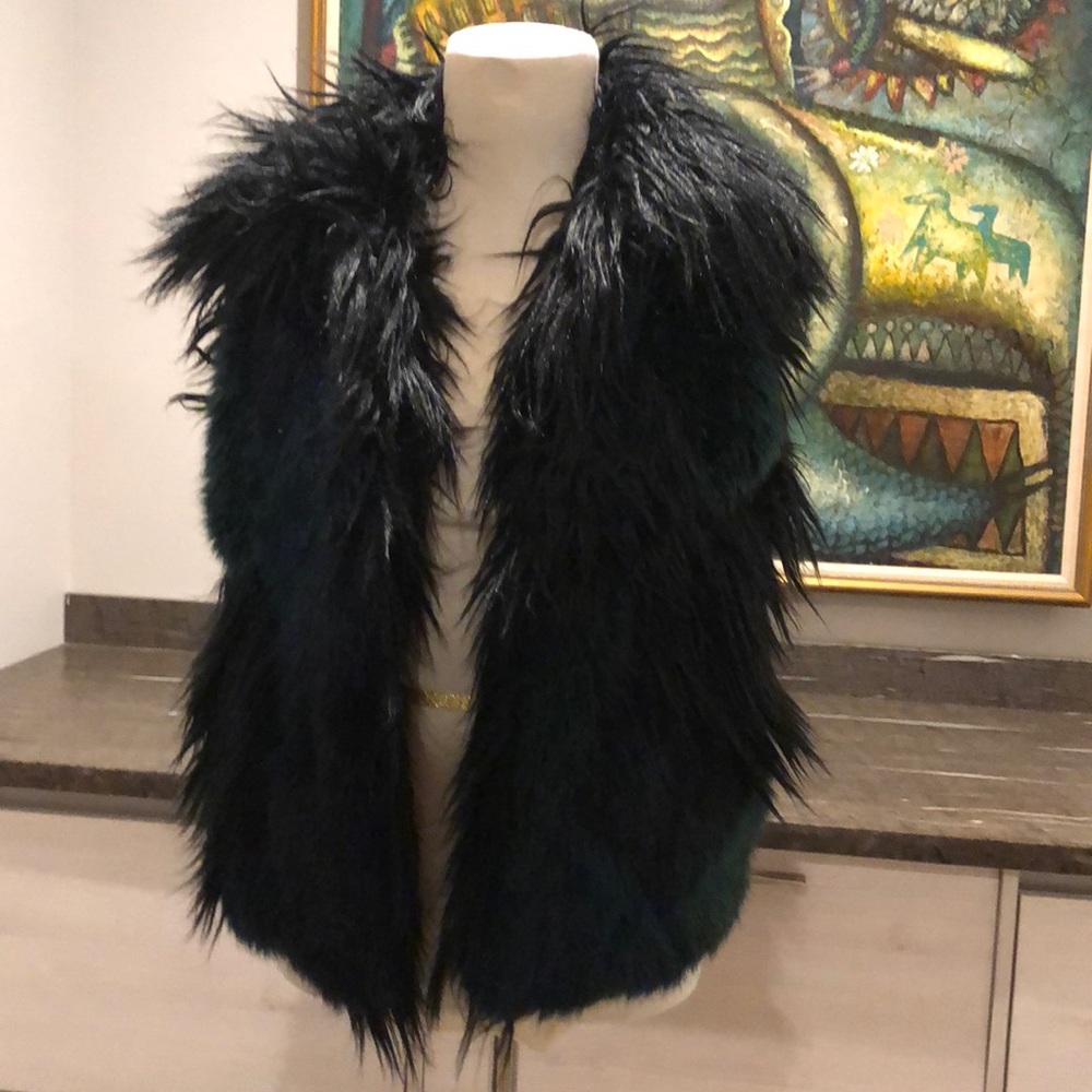 Funky Faux fur vest